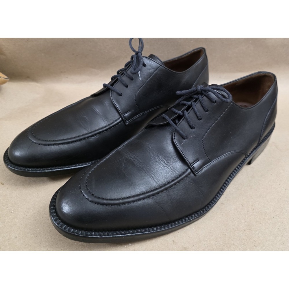 Zelli (Sz 11.5)  Black Leather  Oxford Lace Up Dress Shoes Men's